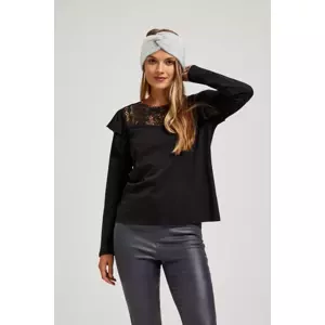 Marisse Warm Knitted Headband Gray