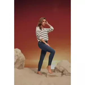 Marisse Navy Blue Skinny Jeans