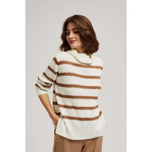 Marisse Striped Turtleneck Sweater