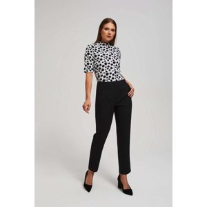 Marisse Black Straight Leg Trousers