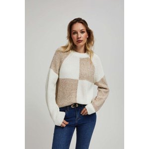 Marisse Sweater With A Geometric Pattern