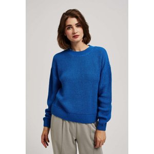 Marisse Azure Round Neck Sweater