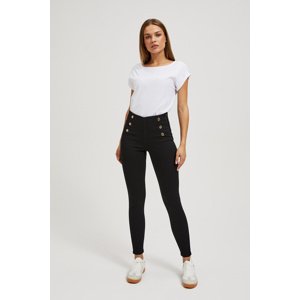Marisse Jeans With Decorative Buttons