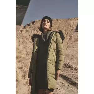 Marisse Quilted Jacket With A Warm Hood