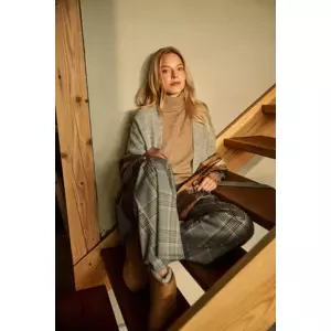 Marisse Beige Turtleneck Sweater