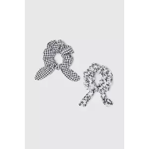 Marisse Hair Band L-Fr-4303 Black_White