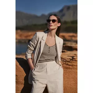 Marisse Women's Jacket L-Mr-4314 L.Beige