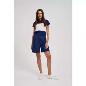 Marisse Women's Shorts L-Sh-4317 Navy