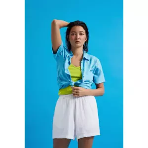 Marisse Women's Shorts L-Sh-4312 White