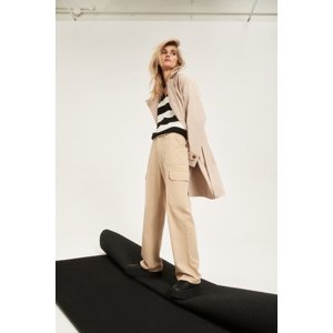Marisse Women's Trousers L-Sp-4308 Beige