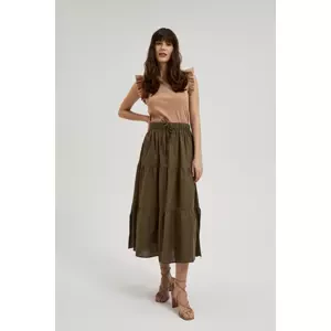 Marisse Women's Skirt L-Sc-4318 D.Olive
