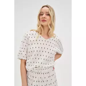 Marisse White Cotton Shirt