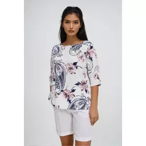 Marisse White Viscose Shirt
