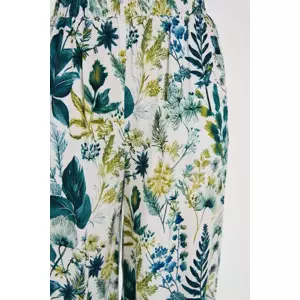 Marisse Patterned White Culottes