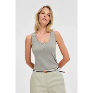 Marisse Plain Olive Top