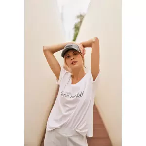Marisse White T-Shirt With The Inscription