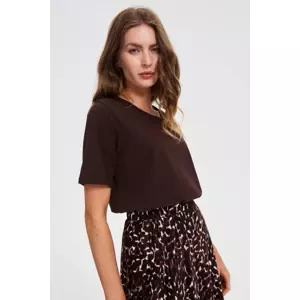 Marisse Plain Brown T-Shirt