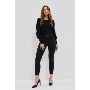 Marisse Shiny Leggings Z-Lg-3601 Black