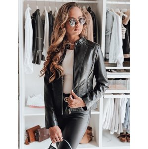 Kurtka damska skórzana ROCKYLADY czarna Dstreet