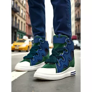 Resti High sports shoes for women with hidden wedge Oblaffi