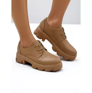 Resti Women's lace-up shoes with a thicker sole Gofey