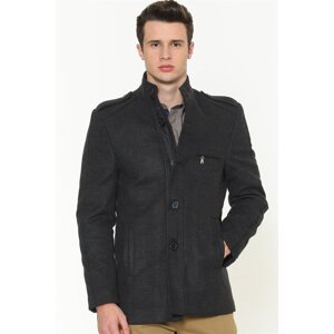 PLT8378 DEWBERRY MEN'S COAT-ANTHRACITE