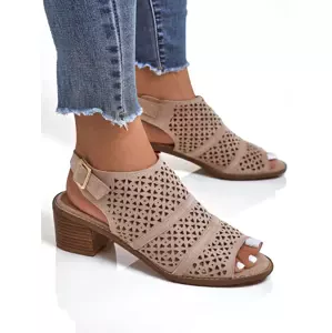 Resti Women's Elira Openwork Low Heel Sandals