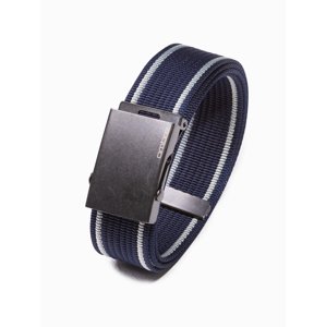 Ombre Men's two-tone parchment belt