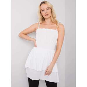 White tunic Yups wwd0468. R01