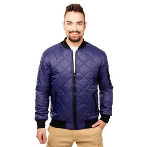 Man Quilted Jacket GLANO - mornarica