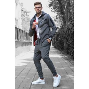 Madmext Anthracite Men's Tracksuit 5673