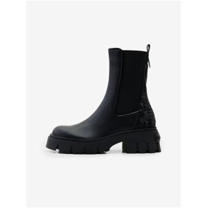 Black women's ankle boots Desigual Base Chelsea - Women's