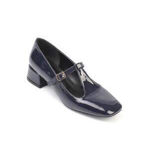 Capone Outfitters Women's Flat Toe T-Strap Low Heel Mary Jane Shoes