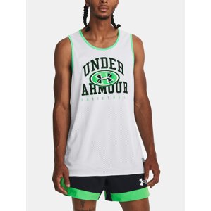Under Armour Tank Top UA Baseline Reversible JSY-WHT - Mens
