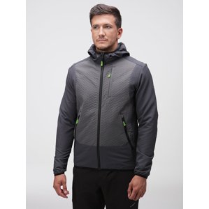 Men's outdoor jacket LOAP URELON Dark grey/Grey