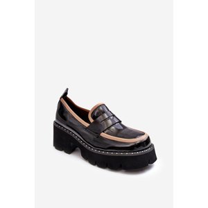 S. BARSKI Women's Leather Moccasins D&A