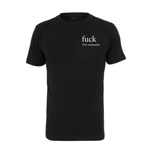 FCK T-shirt black