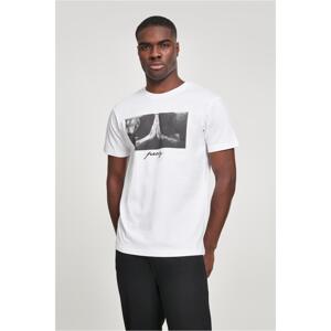 Men's T-shirt Pray white