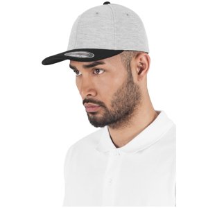 Flexfit Double Jersey 2-Tone gray/blk