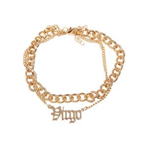 Zodiac Golden Anklet Virgin