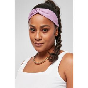 Lightweight basic headband 2-pack lilac/black