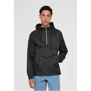 Pull Over Windbreaker Black