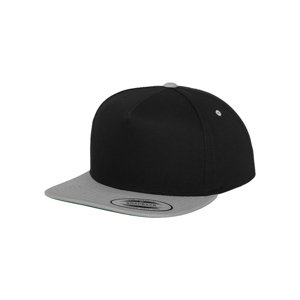 Classic 5-Panel Snapback blk/Silver