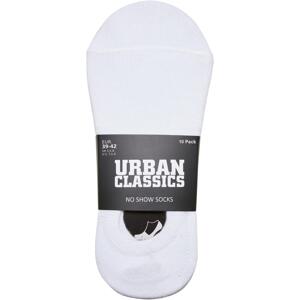 No Show Socks 10-Pack white