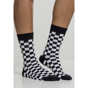Checker Socks 2-Pack black/white