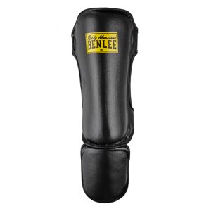 Lonsdale Artificial leather shin guards for kids (1 pair)