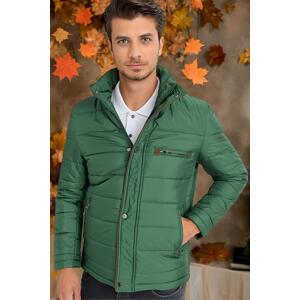 M8625 DEWBERRY MEN'S COAT-PLAIN GREEN
