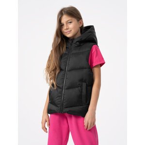 Girls' quilted vest