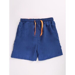 Yoclub Kids's Swimsuits Boys' Beach Shorts P4 Navy Blue