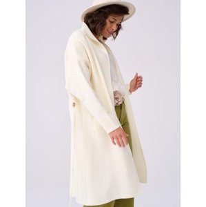 Ekri coat with pockets Blue Shadow